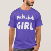 Pickleball Girl Sports T-shirt (Voorkant)
