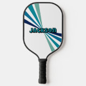 Pickleball Girls Verjaardagsfeestje Retro Paddle (Achterkant)