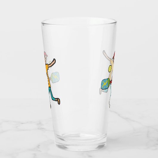 Pickleball Glas (Links)