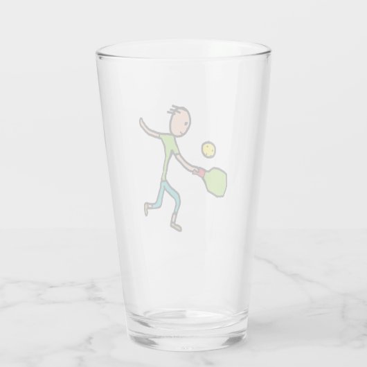Pickleball Glas (Achterkant)