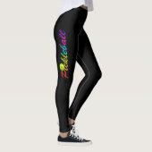 Pickleball Glitter Logo op Leggings (Rechts)