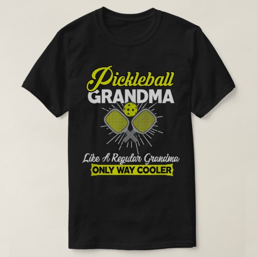 Pickleball Grandma Funny Women Player Pickle Ball T-shirt (Design voorkant)