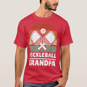 Pickleball Grandpa die van de sport houdt T-shirt