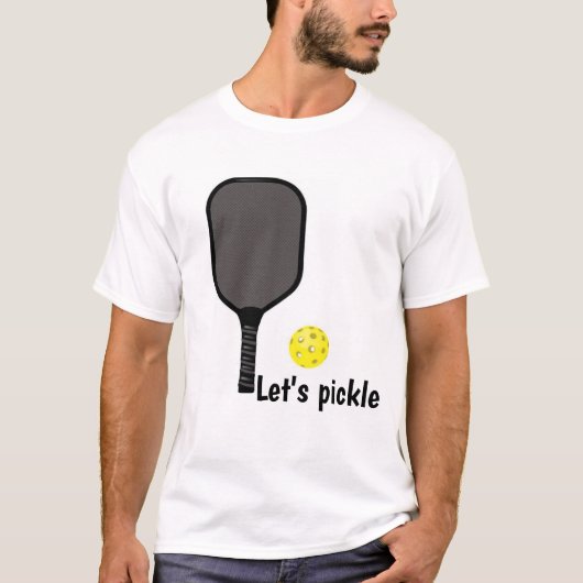 Pickleball Graphic T-shirt (Voorkant)