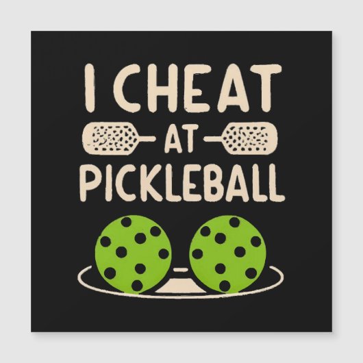 Pickleball Grappig (Voorkant)