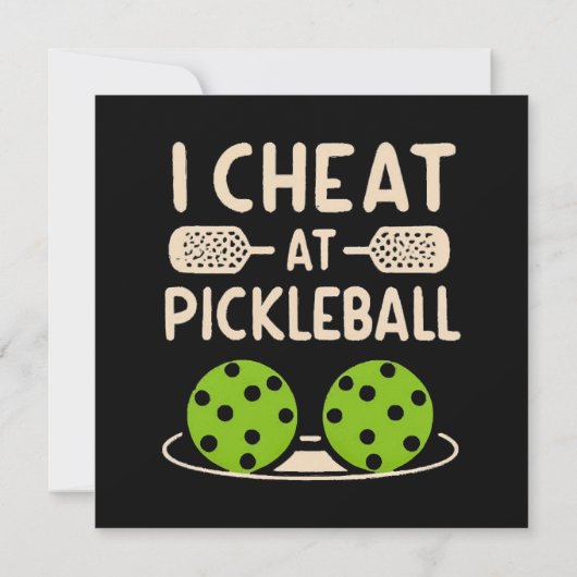 Pickleball Grappig (Achterkant)
