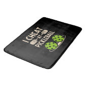 Pickleball Grappig Badmat (Gekanteld)