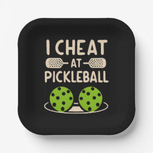 Pickleball Grappig Papieren Bordje