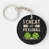 Pickleball Grappig Sleutelhanger (Voorkant)