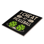 Pickleball Grappig Tegeltje (Zijkant)