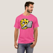 Pickleball Grappig Voor Cool Bal T-shirt (Voorkant volledig)
