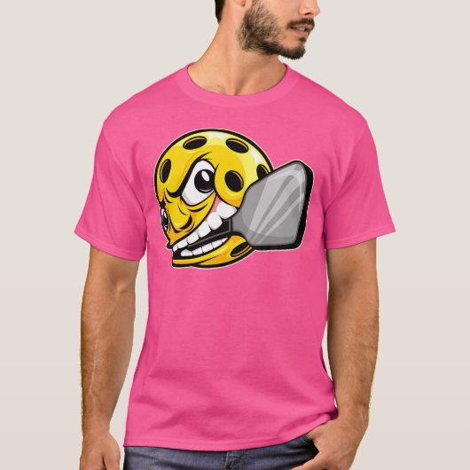 Pickleball Grappig Voor Cool Bal T-shirt (Voorkant)