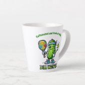 Pickleball Grappige Koffiemok Drinkgerei Keuken Latte Mok (Rechterhoek)