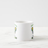 Pickleball Grappige koffiemok Drinkware Keuken Espresso Kop (Voorkant)