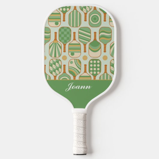Pickleball Green Pickleball Paddle (Voorkant)