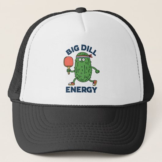 Pickleball - Grote Dill Energie Trucker Pet (Voorkant)