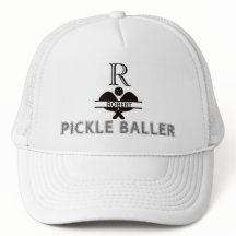 Pickleball Guy Aangepaste Monogram Initiaal Naam