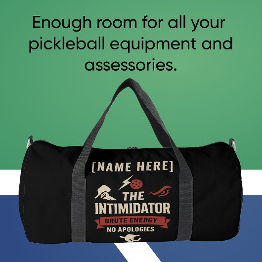 Pickleball Gymtas met The Intimidator Plunjezak