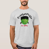 Pickleball Halloween - FrankenPickle - Het is live T-shirt (Voorkant)