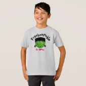 Pickleball Halloween - FrankenPickle - Het is live T-shirt (Voorkant volledig)
