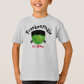 Pickleball Halloween - FrankenPickle - Het is live T-shirt (Voorkant)