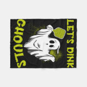 Pickleball Halloween Kostuum Pickleball Lover Tric Fleece Deken (Voorkant (Horizontaal))