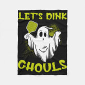 Pickleball Halloween Kostuum Pickleball Lover Tric Fleece Deken (Voorkant)