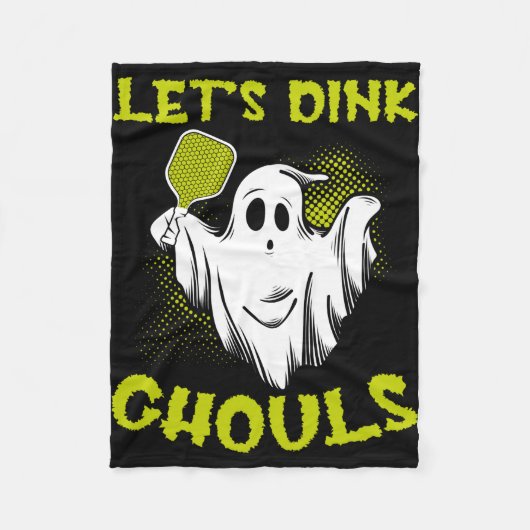 Pickleball Halloween Kostuum Pickleball Lover Tric Fleece Deken (Voorkant)