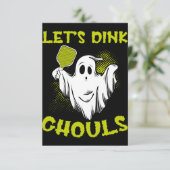 Pickleball Halloween Kostuum Pickleball Lover Tric Kaart (Staand voorkant)