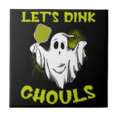 Pickleball Halloween Kostuum Pickleball Lover Tric Tegeltje (Voorkant)