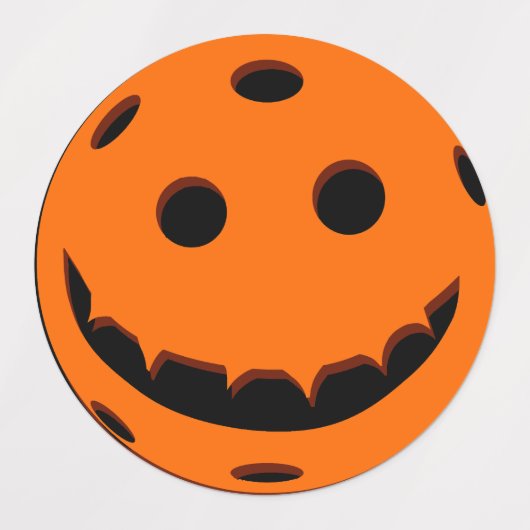Pickleball Halloween Labels (Design 2)