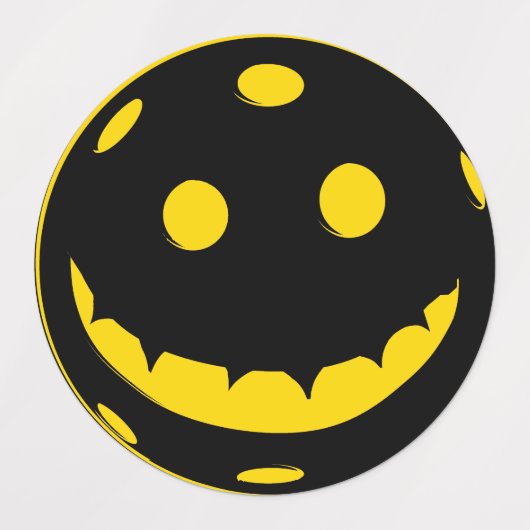 Pickleball Halloween Labels (Design 1)