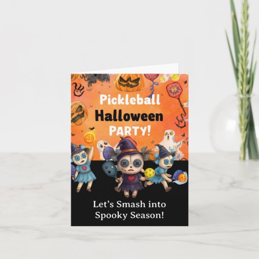 Pickleball Halloween Party (Voorkant)