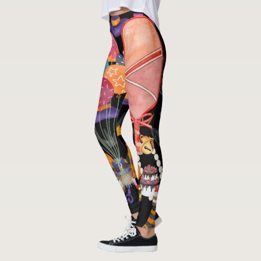 Pickleball Halloween Party Leggings (Links)