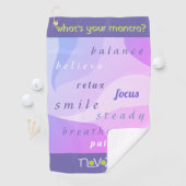 Pickleball Hand Towel Golfhanddoek (Insitu)