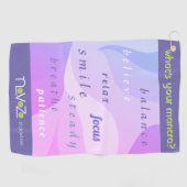 Pickleball Hand Towel Golfhanddoek (Horizontaal)