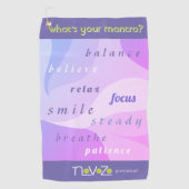 Pickleball Hand Towel Golfhanddoek (Voorkant)