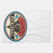 Pickleball-handdoek - ontwerp theedoek (Horizontaal)