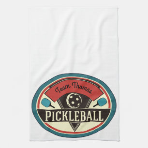 Pickleball-handdoek -  ontwerp theedoek