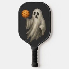 Pickleball Happy Halloween voor speler met geest Paddle