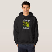 Pickleball Happy People Play Pickleball 1 Hoodie (Voorkant volledig)