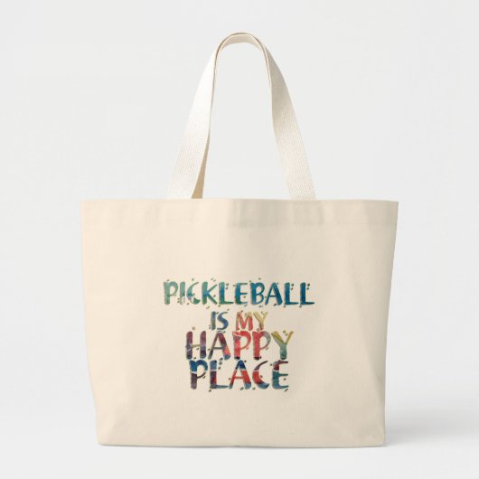 Pickleball Happy Place Tas (Voorkant)