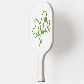 Pickleball Hart Groen & Wit Paddle (Links)