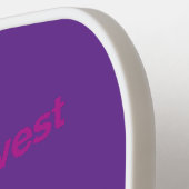 Pickleball Harvest – Athletic Player Paddle Design (Links Detail)