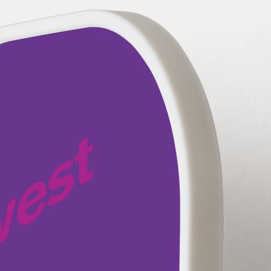 Pickleball Harvest – Athletic Player Paddle Design (Links Detail)