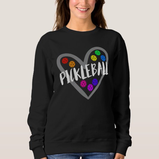 Pickleball Heart For Pickleball Players Trui (Voorkant)
