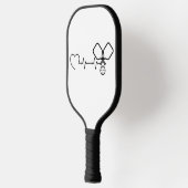 Pickleball Heartbeat-peddel Paddle (Links)