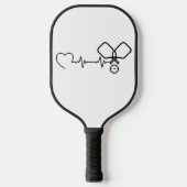 Pickleball Heartbeat-peddel Pickleball Paddle (Voorkant)