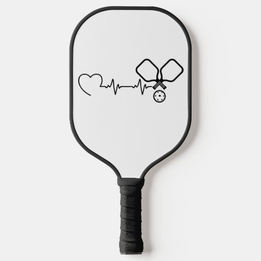 Pickleball Heartbeat-peddel Pickleball Paddle (Voorkant)