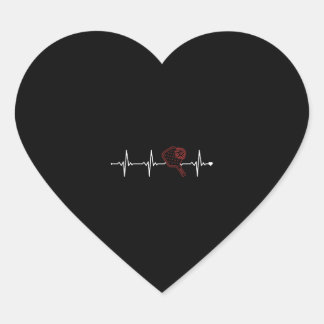 Pickleball Heartbeat Speler Pro Team Coach Hart Sticker